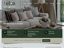 Tablet Screenshot of danielcourtbyelon.com
